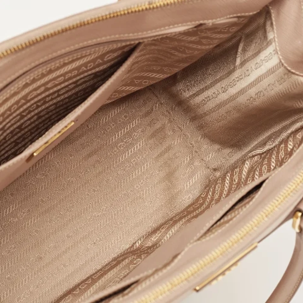 Prada Vintage Pre-owned Leather prada-bags Pink Dames