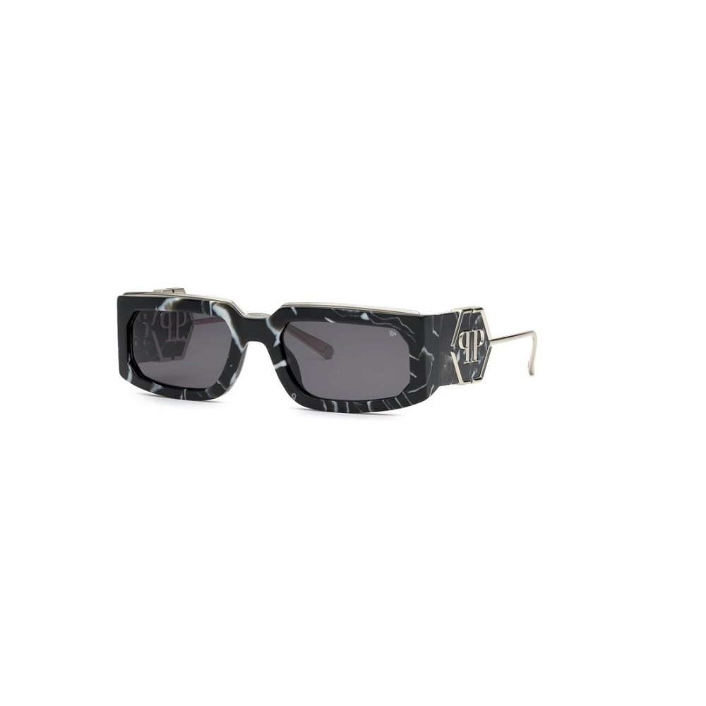 Philipp Plein Black Authentic Glasses With Top-Notch Service - Unisex - Sunglasses - 58 Mm - Accessories