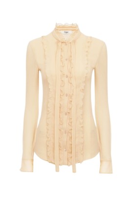 ruched-silk-blouse-with-tie-front
