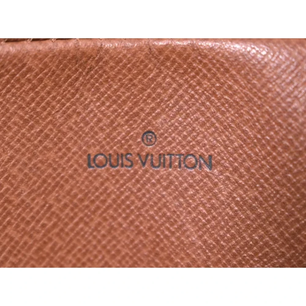 Louis Vuitton Vintage Pre-owned Canvas clutches Brown Dames