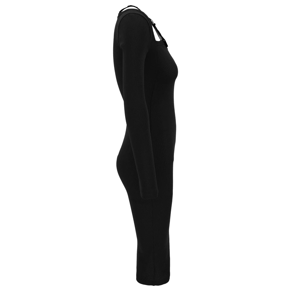 Versace Jeans Couture Jurken Black Dames