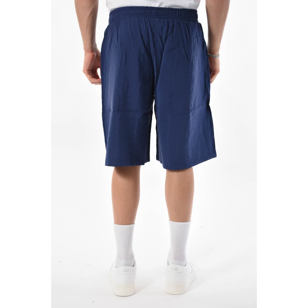 Family First Relaxte Bermuda Shorts in Cupro Blue Heren
