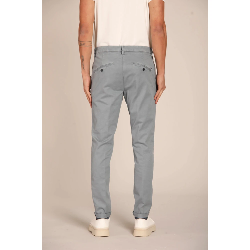 Mason's Osaka Style Wortel Fit Chino Broek Blue Heren