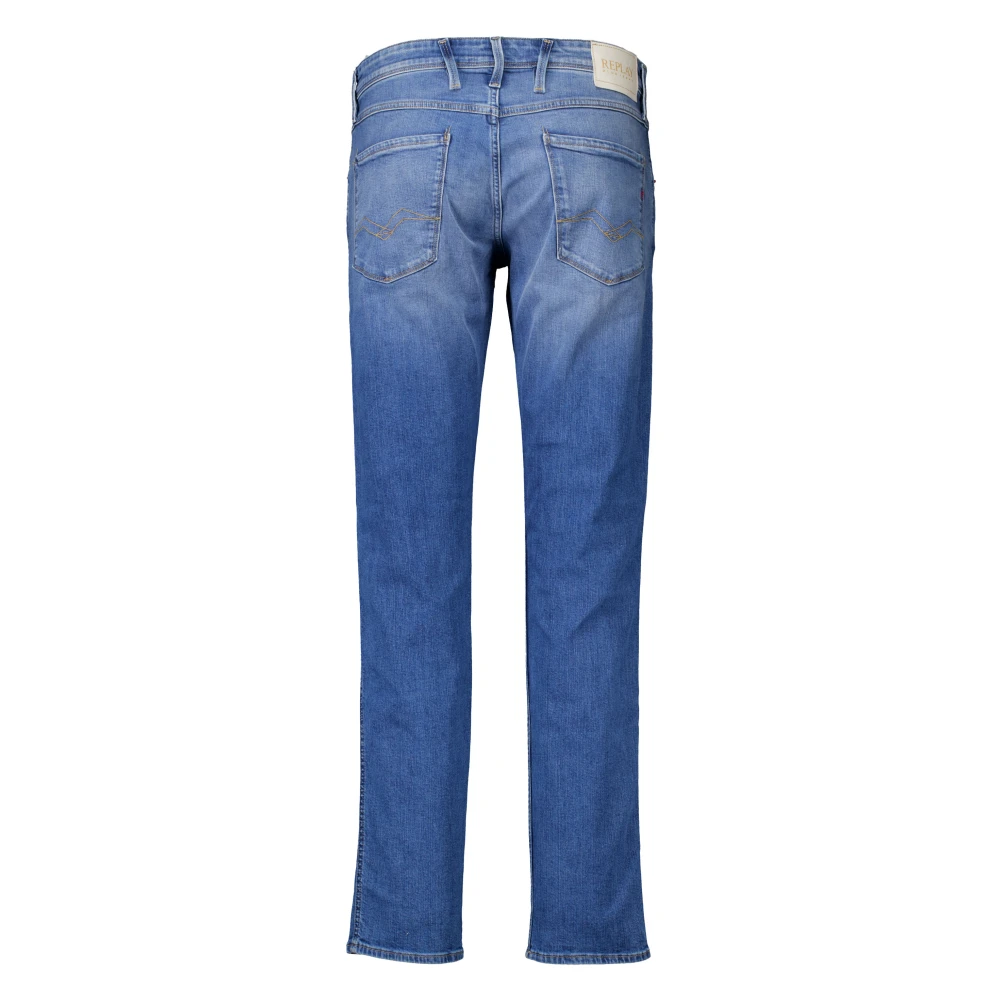 Replay Blue Jeans Stijlvol Model Blue Heren