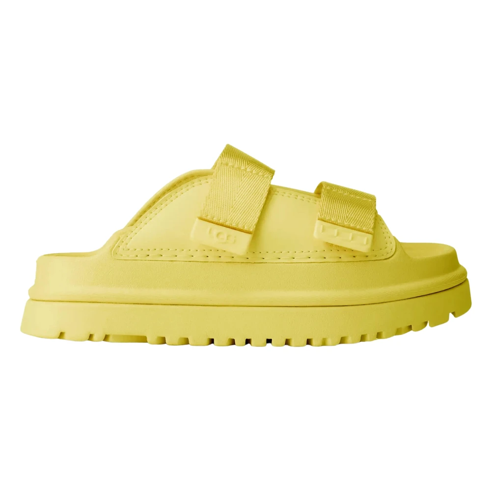 Ugg Girls Yellow Goldenglow Slide In For