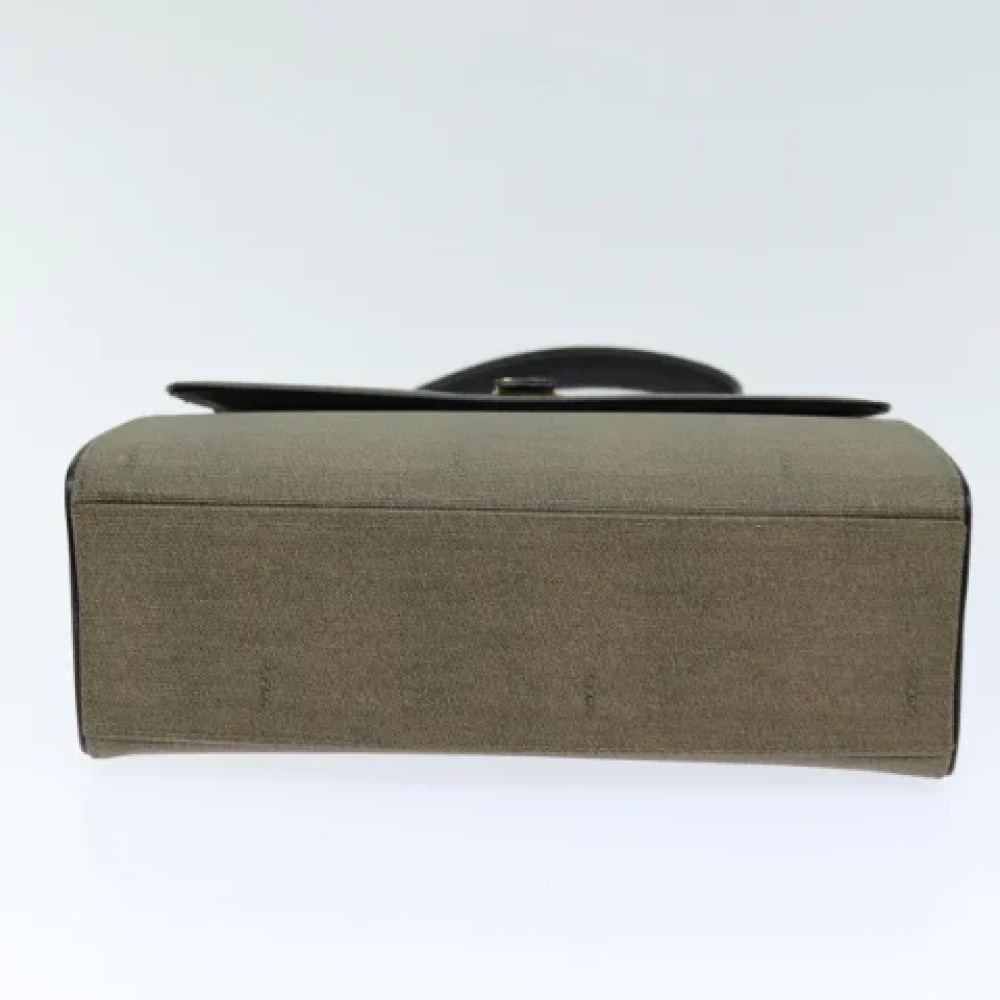 Fendi Vintage Pre-owned Leather fendi-bags Brown Dames