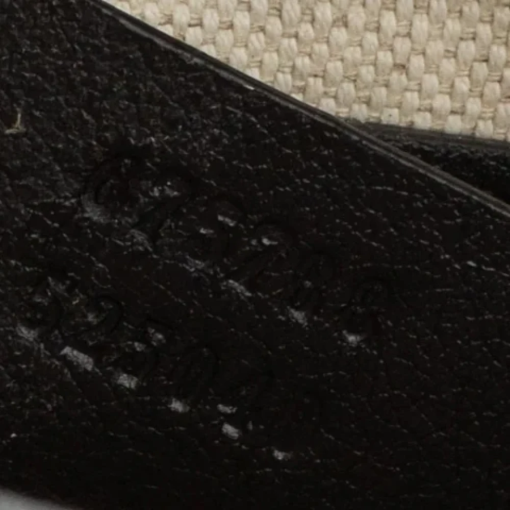 Gucci Vintage Pre-owned Leather gucci-bags Black Dames