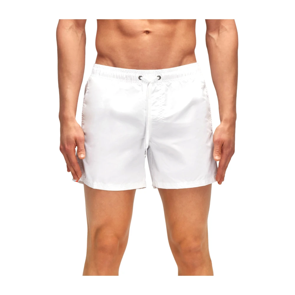 Sundek Witte Zee Shorts Mannen Synthetisch White Heren