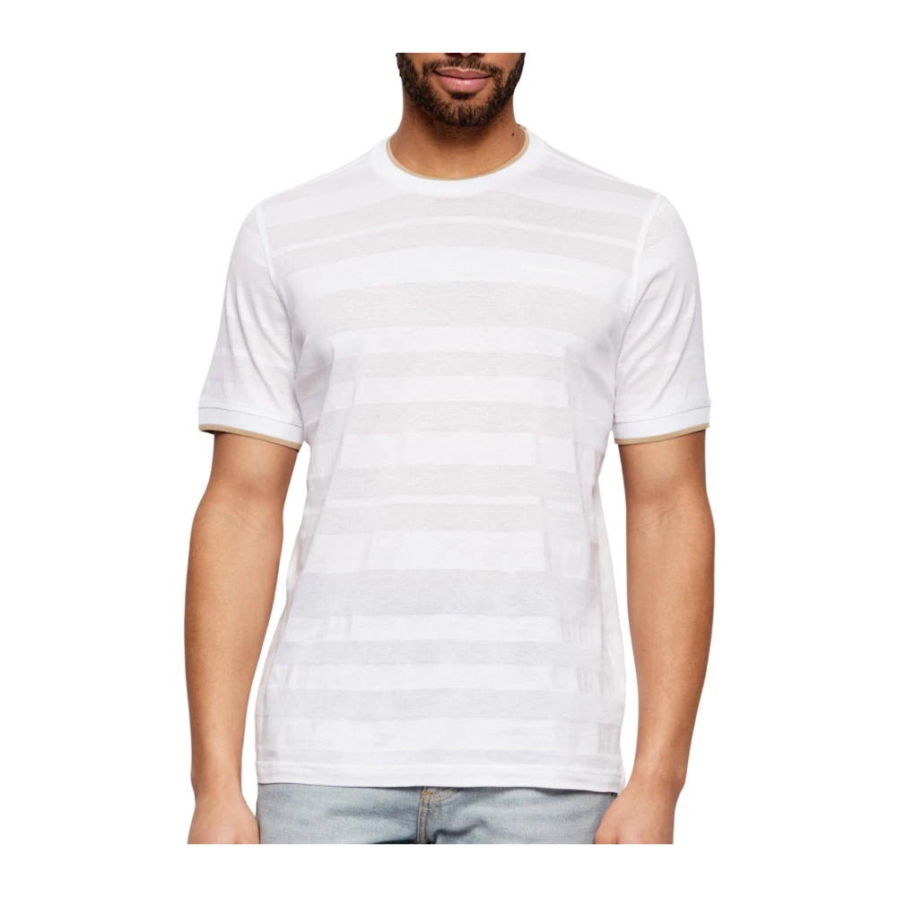 Karl Lagerfeld Homme Blanc Tops, Taille: Xl T-Shirt À Col Rond