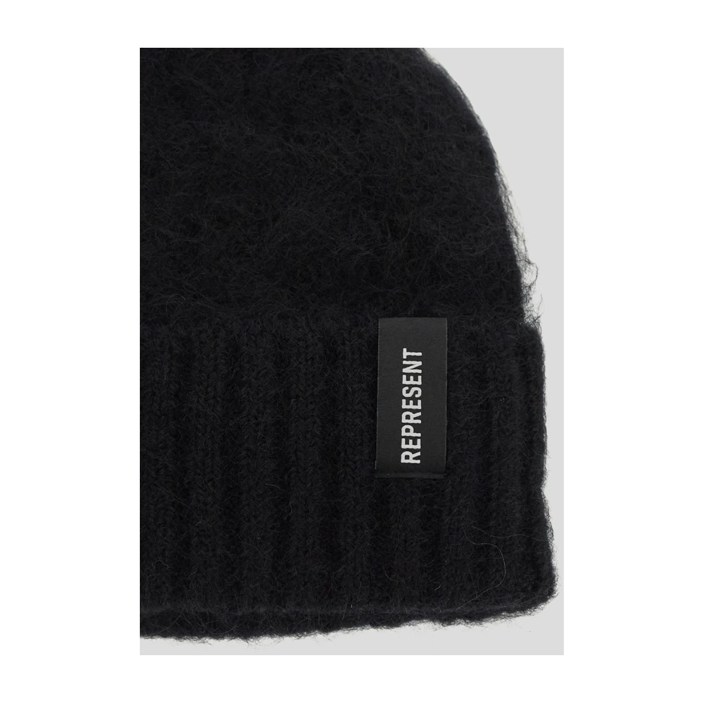 Represent Wollen muts Black Heren