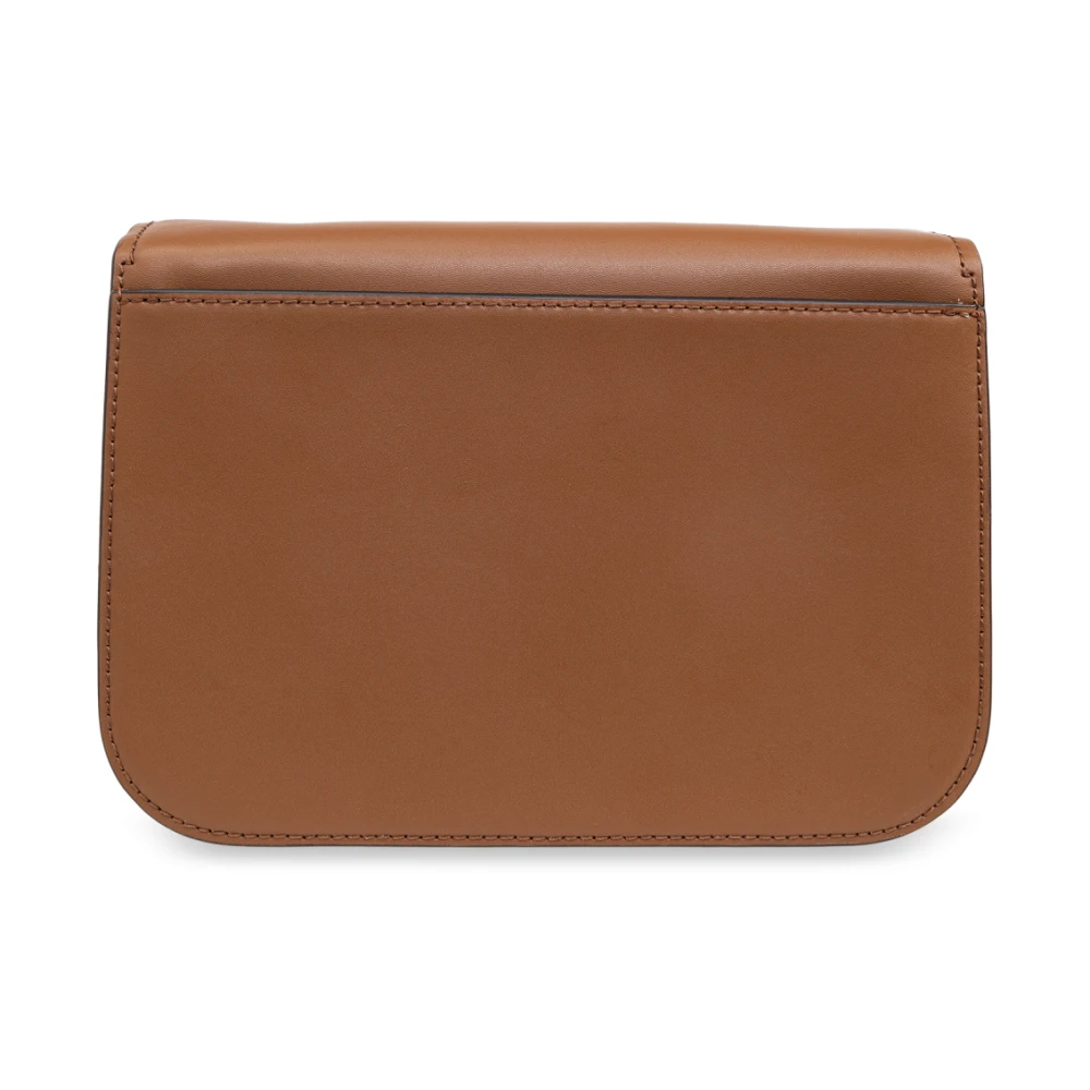 Michael Kors Delancey Schoudertas Brown Dames
