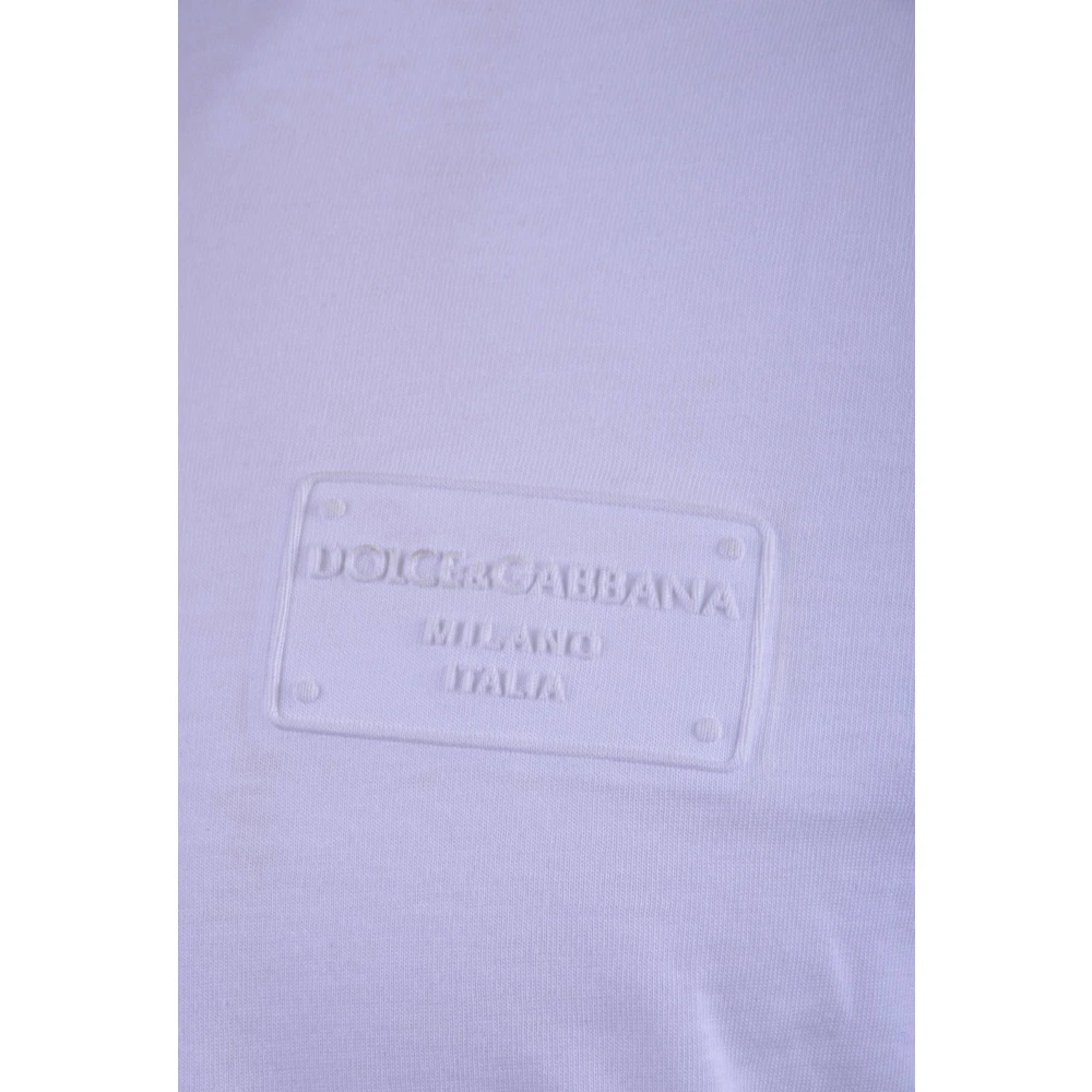 Dolce & Gabbana Heren korte mouw mode T-shirt White Heren