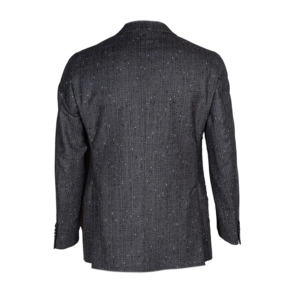 Gabriele Pasini Wollen Herenkostuum Single-Breasted Regular Fit Gray Heren