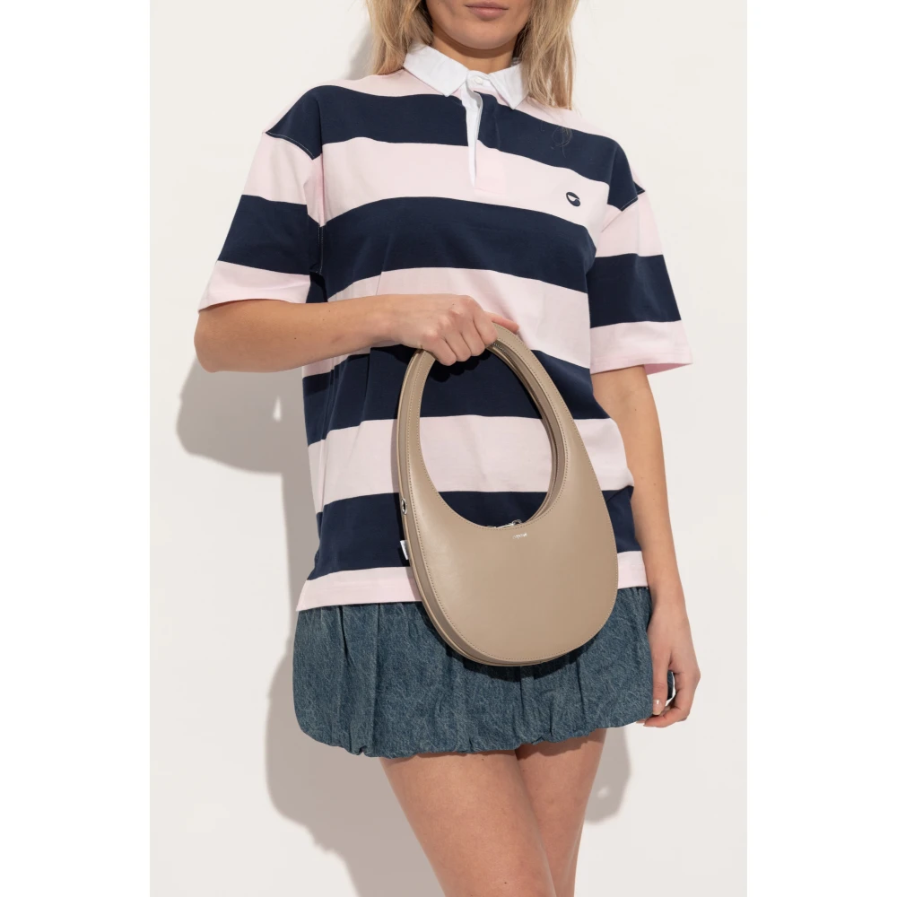 Coperni Schoudertas Swipe Beige Dames