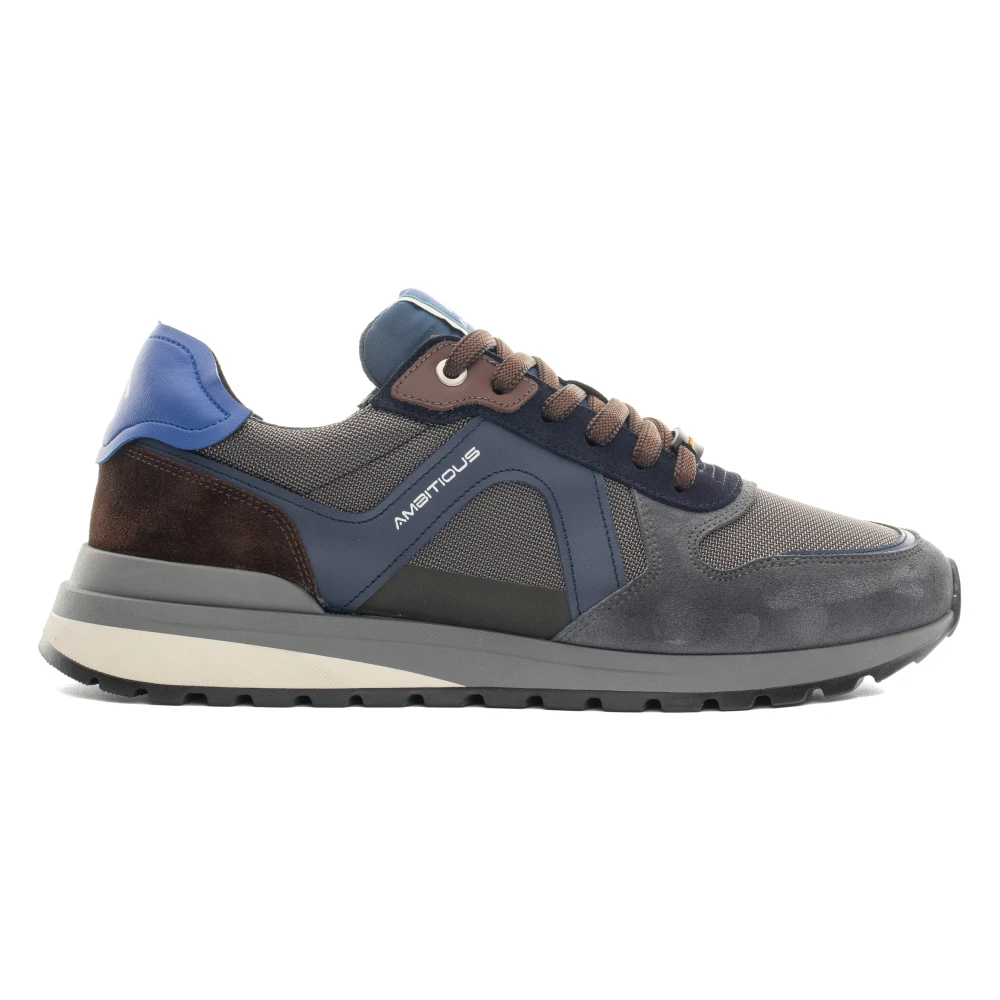 Ambitious Teddy Panel Sneaker Heren Schoenen Grijs