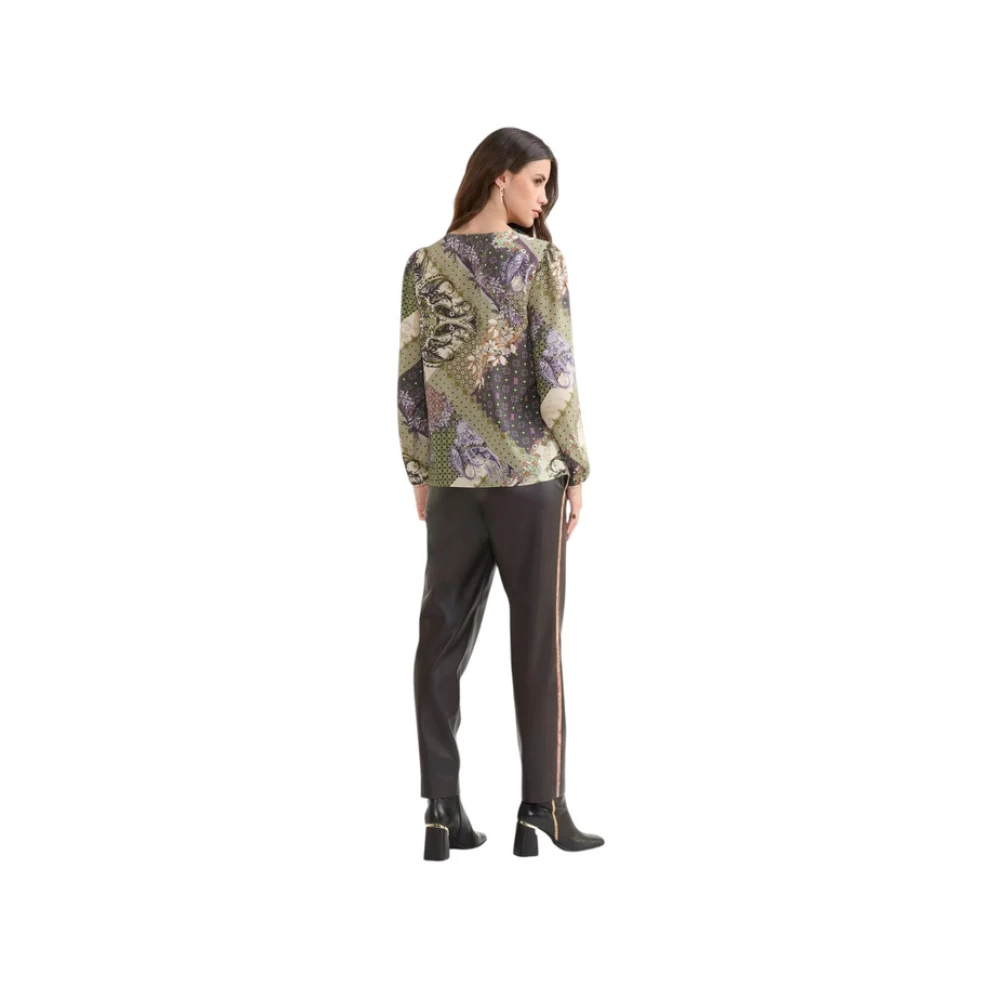 Alviero Martini 1a Classe Lange Mouw Blouse Multicolor Dames