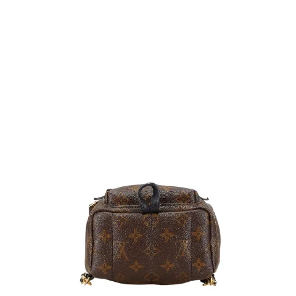 Louis Vuitton Vintage Pre-owned Canvas backpacks Brown Dames