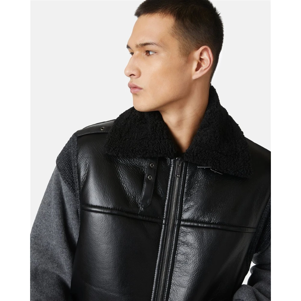 Iceberg Speciale vorm jas in eco-schapenvacht Multicolor Heren