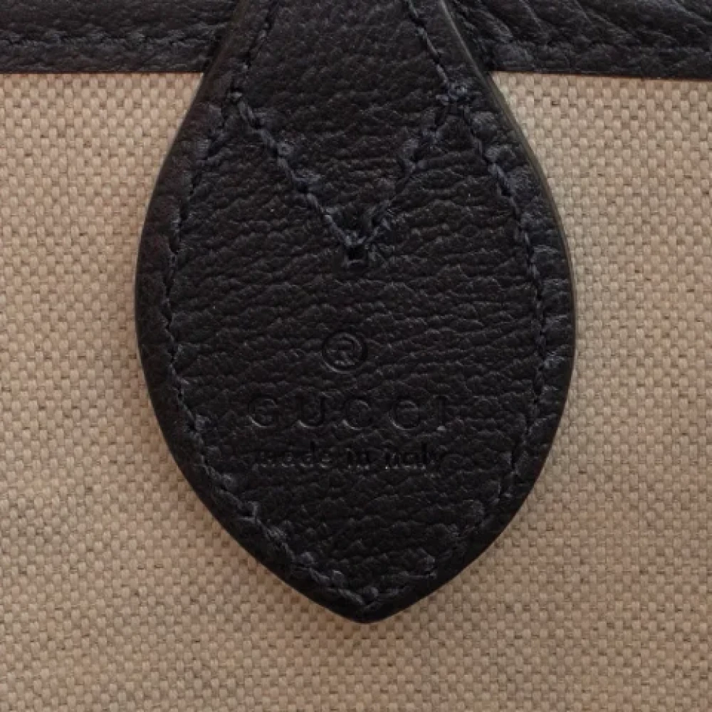Gucci Vintage Pre-owned Canvas gucci-bags Blue Dames
