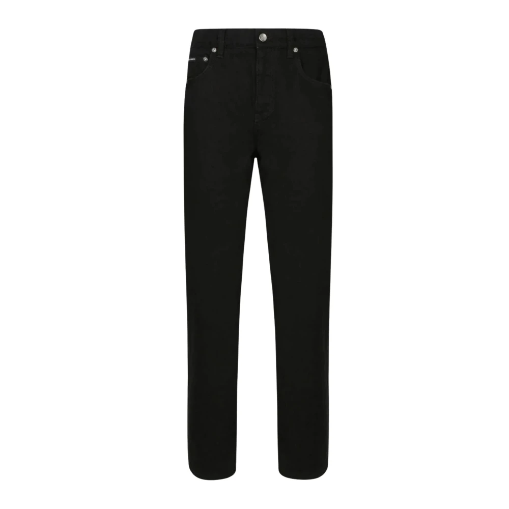 Dolce & Gabbana Donna Nero Jeans, L, New,