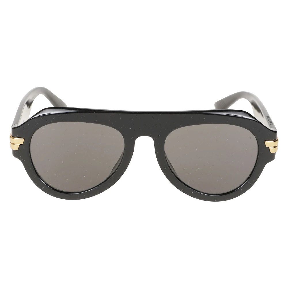 Bottega Veneta , Sunglasses, Female, Black, One Size, Mitre Square Sunglasses