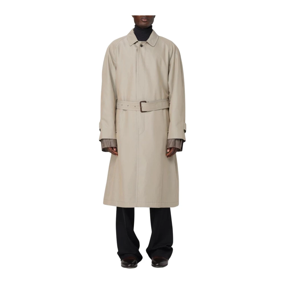 Maison Margiela Men's Beige Trench Coat For