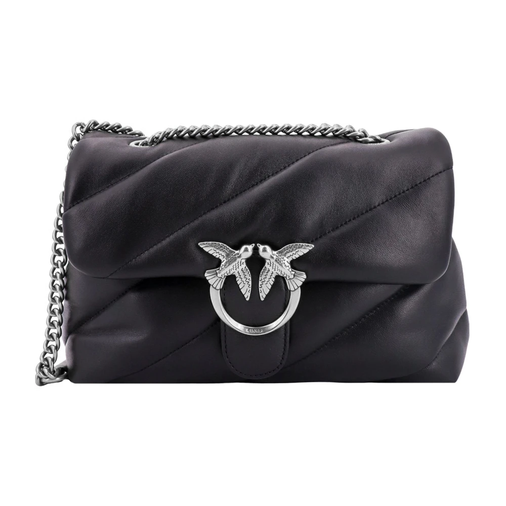 Pinko Donna Nero - Classic Love Puff Maxi Bag - Bags - One Size