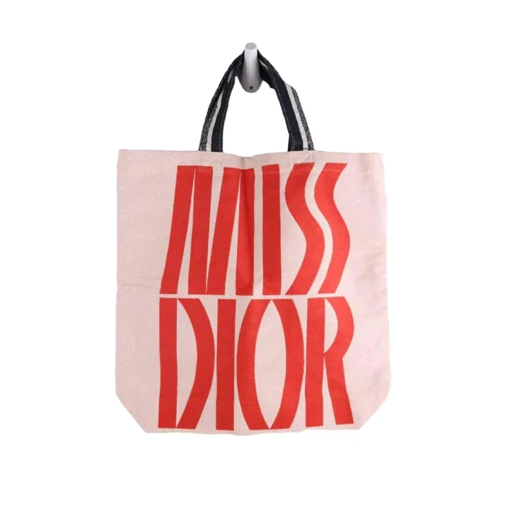 Dior Vintage Pre-owned Fabric dior-bags Red Dames