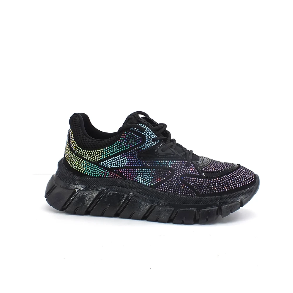 Guess Clarisse2 Sneaker Dames Schoenen Zwart
