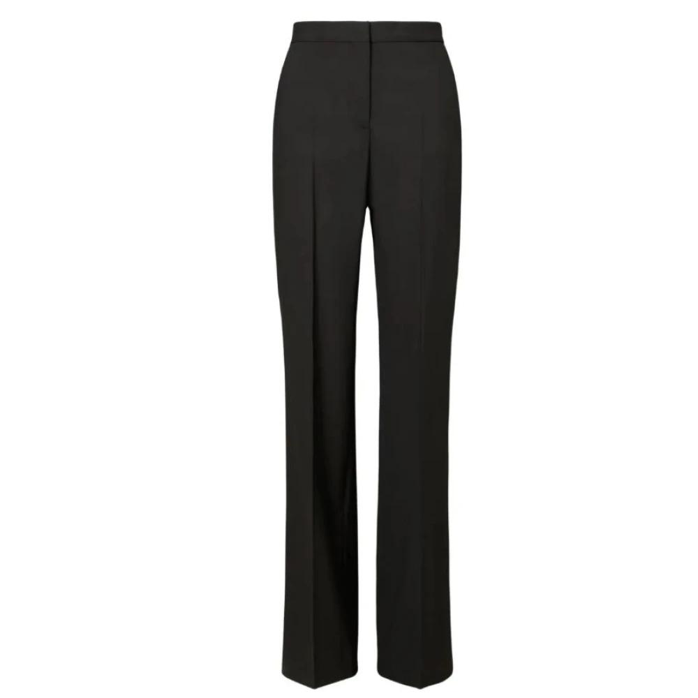 Tory Burch Women's Black Wide Trousers, Xs, Stylish Trousers