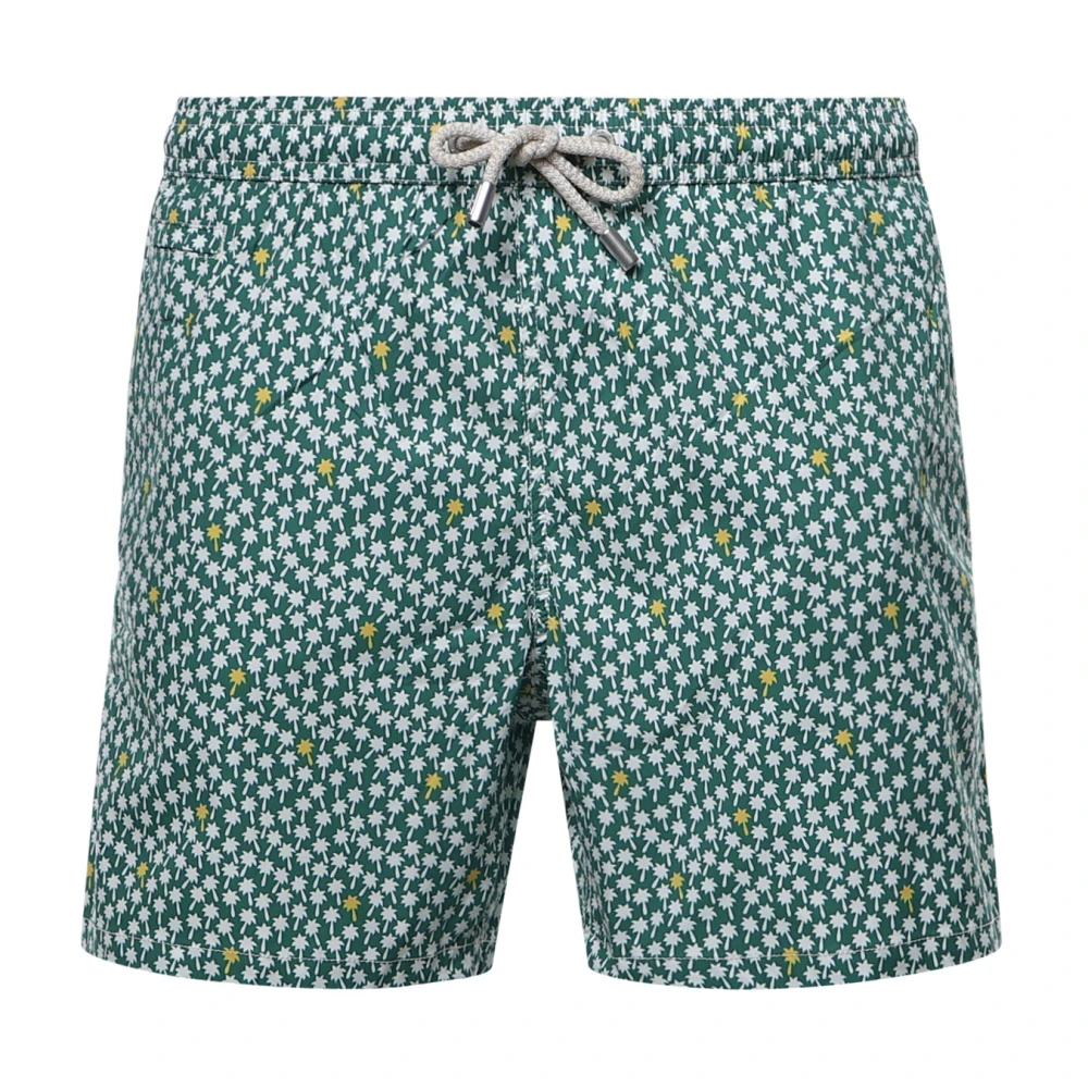 Mc2 Saint Barth Green Beach Shorts - Male - Beachwear - 4XL - Swimwear