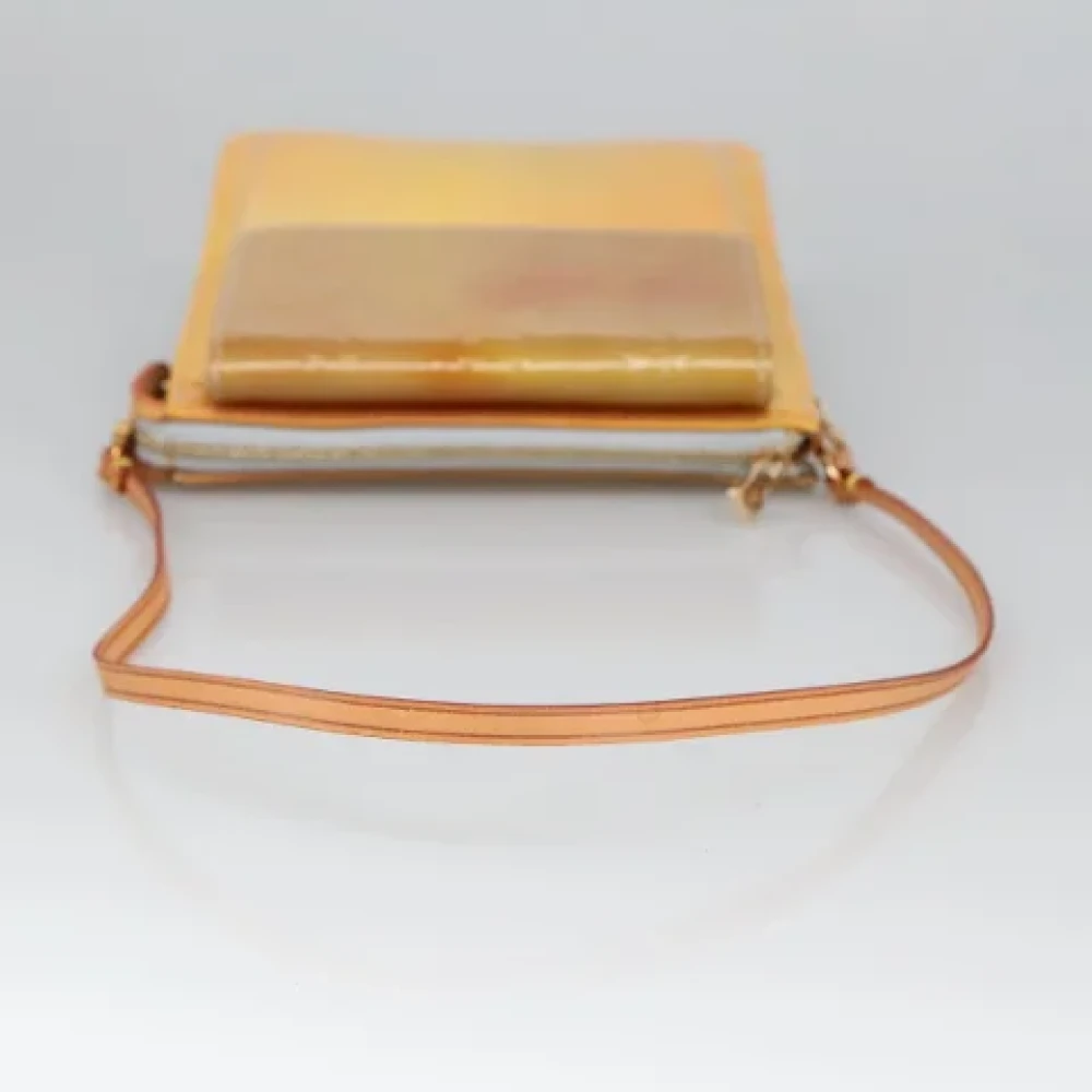 Louis Vuitton Vintage Pre-owned Leather louis-vuitton-bags Yellow Dames