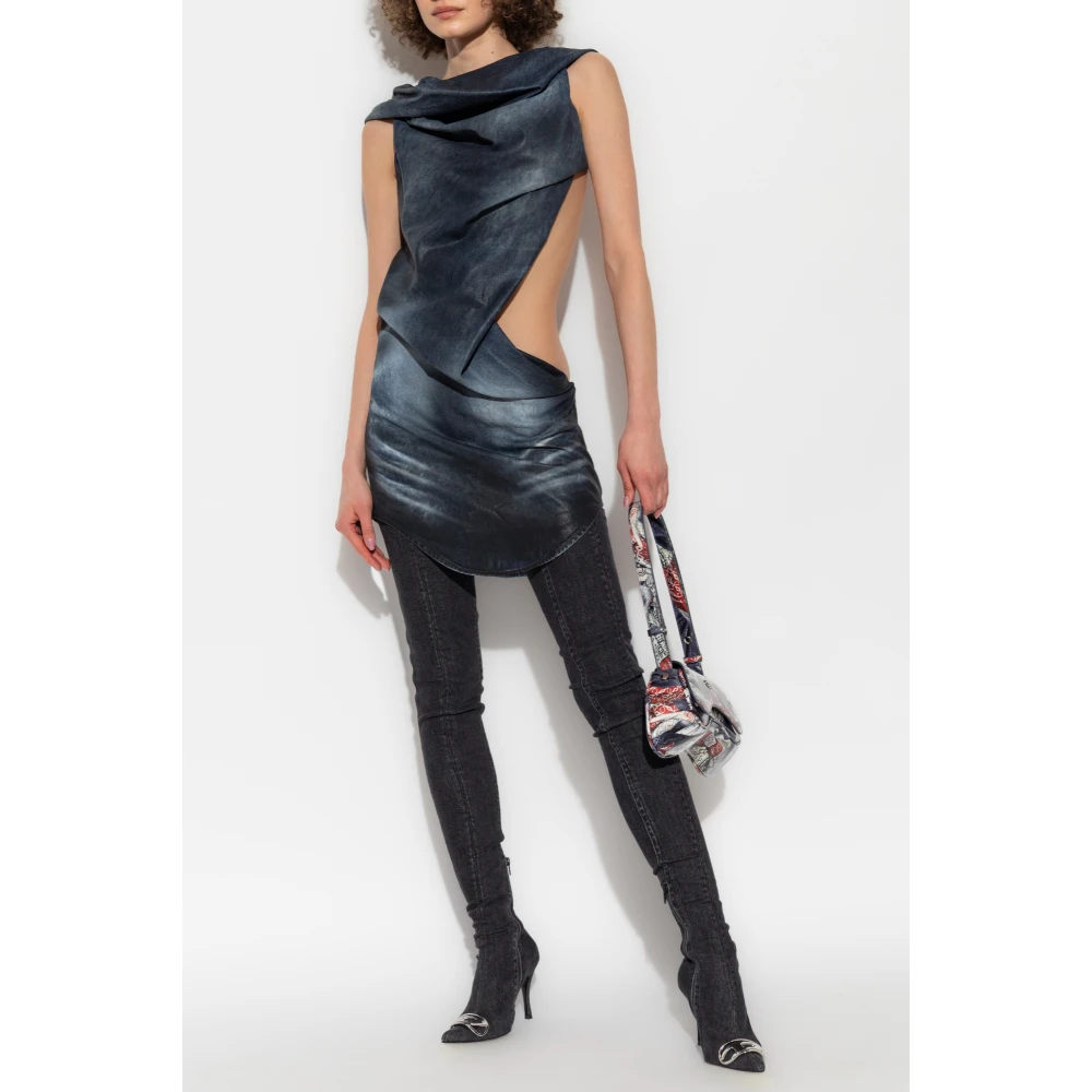 Diesel Jurk De-Brey-Fsg Blue Dames
