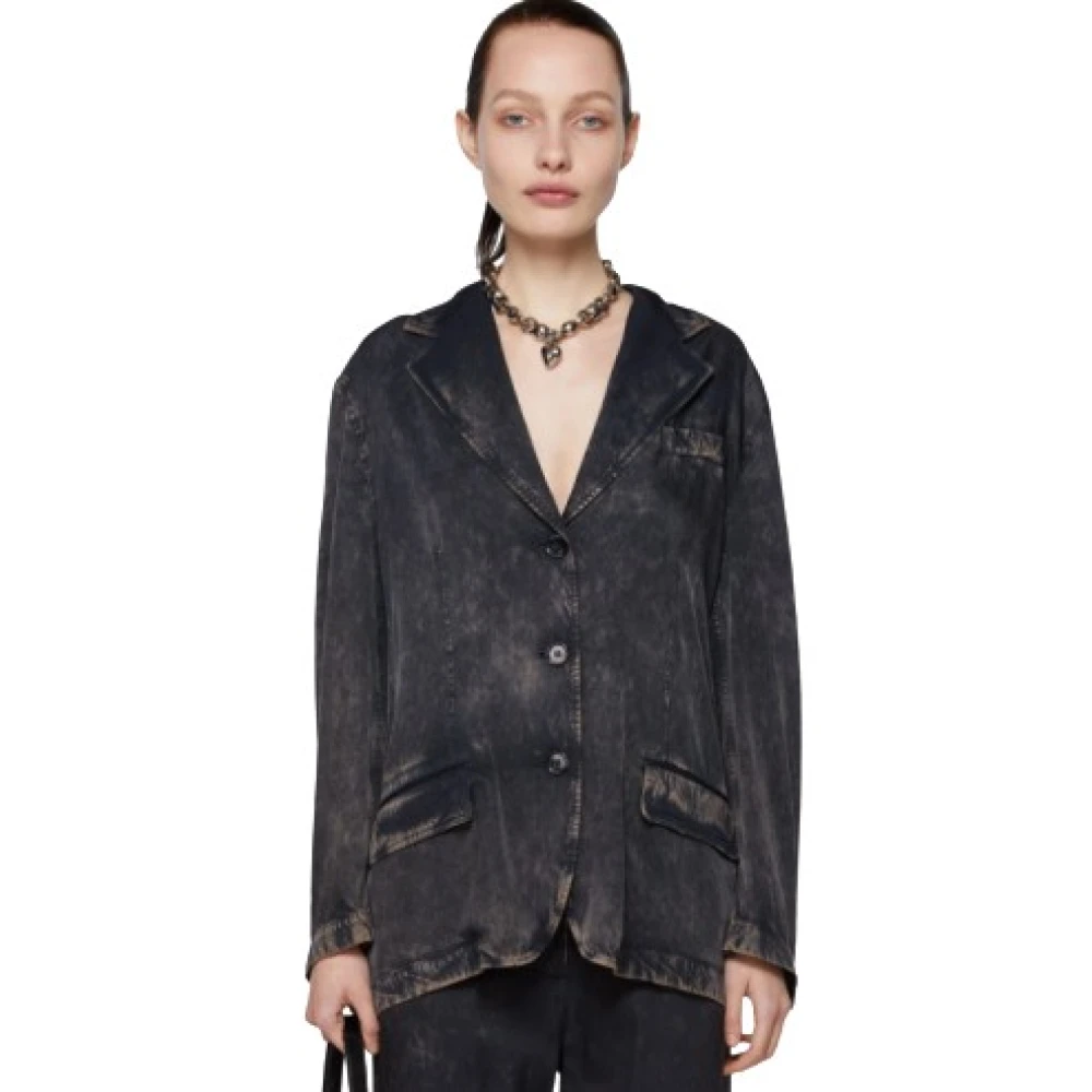 Acne Studios Luxe Montpellier Jas Gray Dames