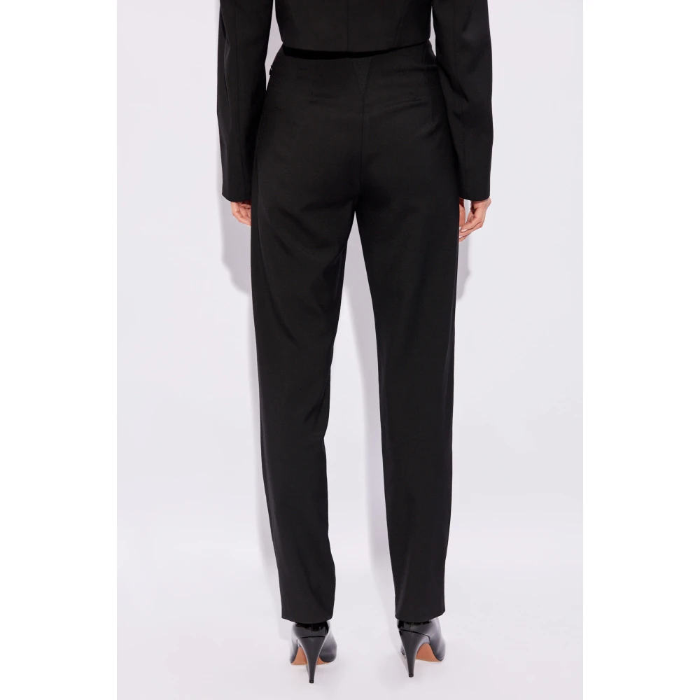 Alaïa Wollen broek Black Dames