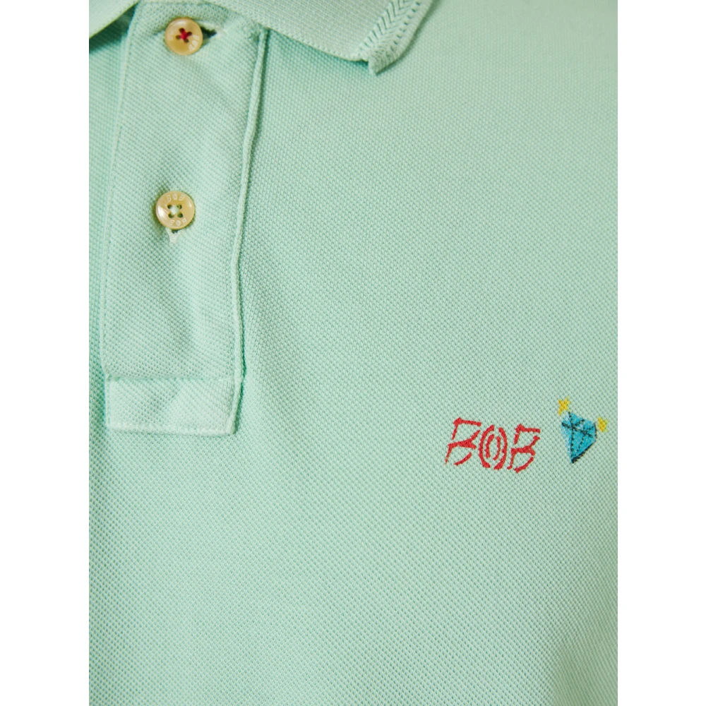 BOB Polo Shirts Green Heren