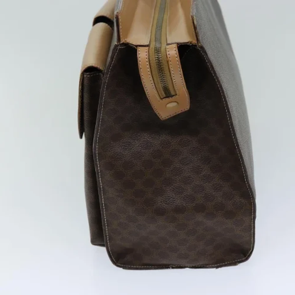 Celine Vintage Pre-owned Leather totes Brown Dames