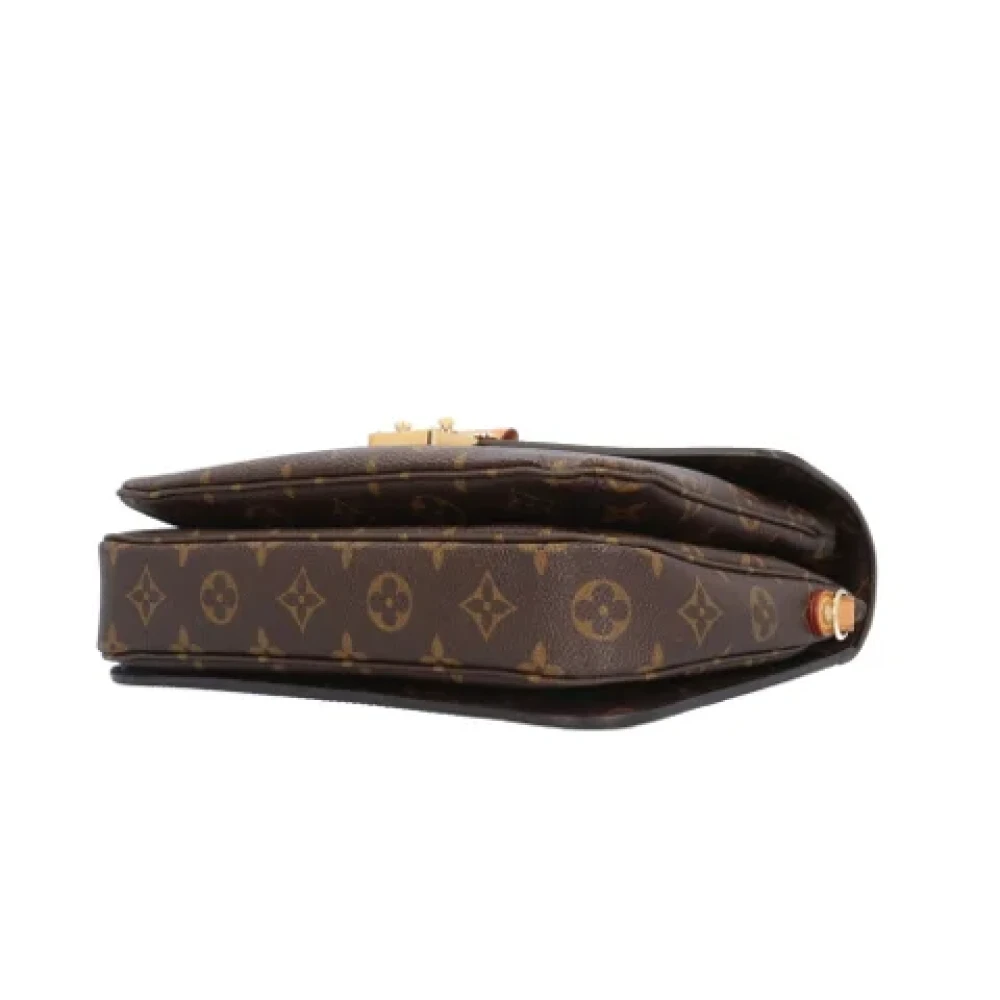 Louis Vuitton Vintage Pre-owned Canvas shoulder-bags Brown Dames