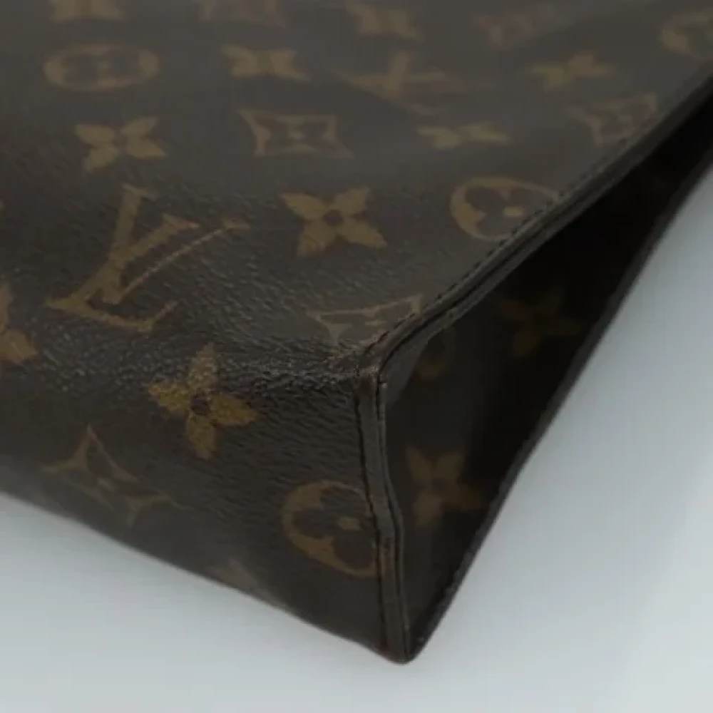 Louis Vuitton Vintage Pre-owned Canvas pouches Brown Dames