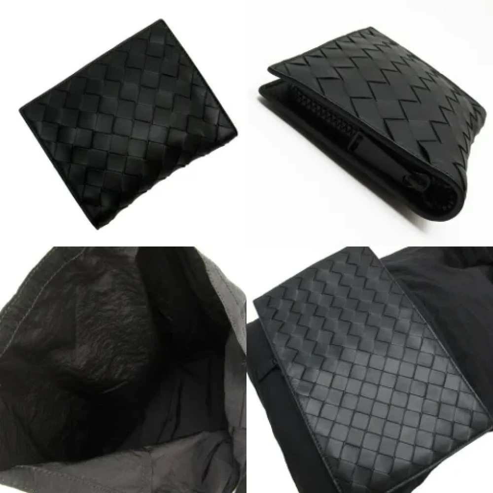 Bottega Veneta Vintage Pre-owned Leather totes Black Dames