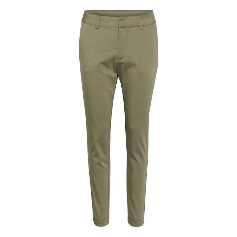 Kaffe - Trousers > Chinos - Green - Kaffe - Modalova