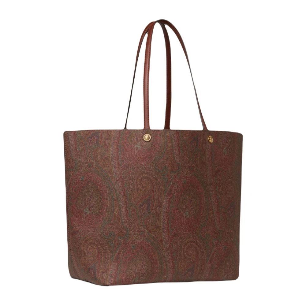 ETRO Bruine Dames Essential Large Tote Tas Brown Dames