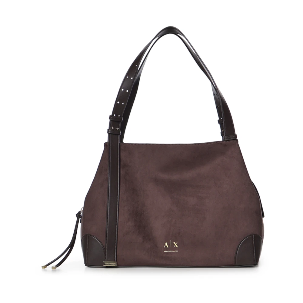 Armani Exchange Donna Marrone - Borsa Hobo Alice M - Bags - One Size