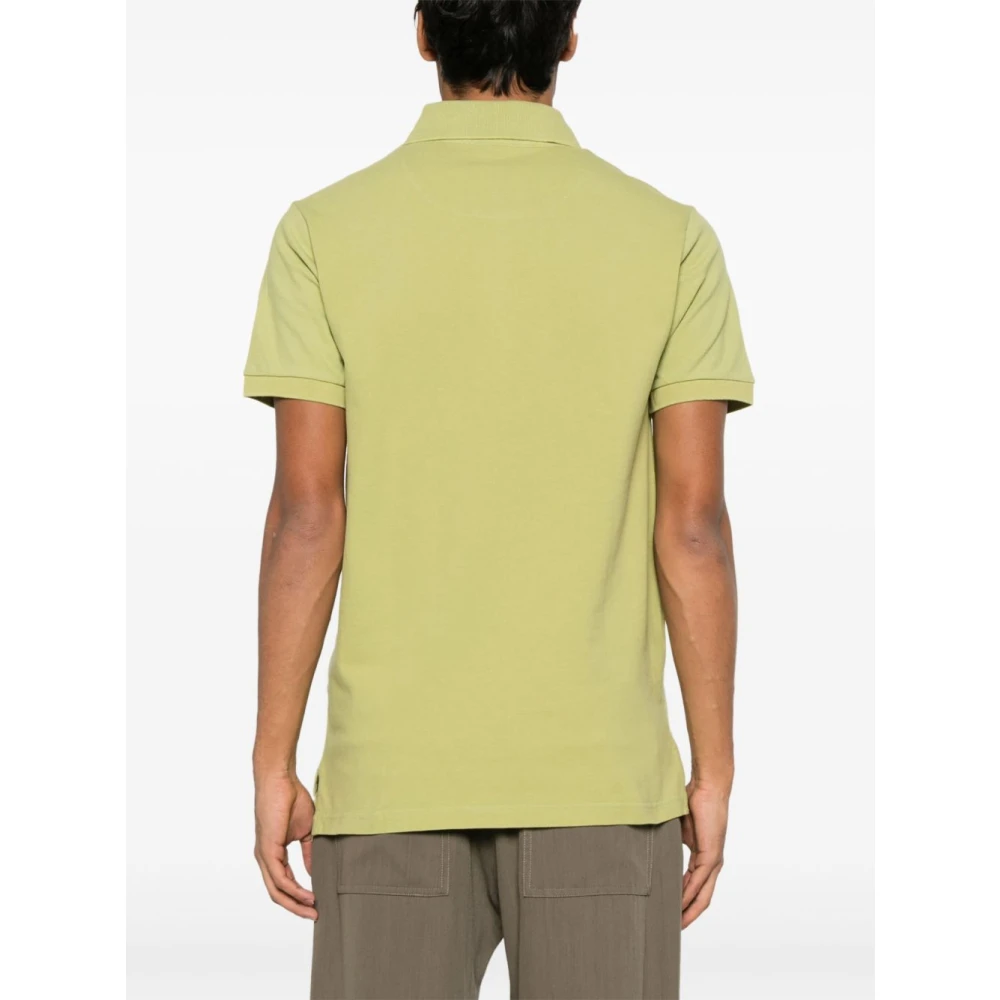 ETRO Groene Polo Shirt Korte Mouwen Green Heren