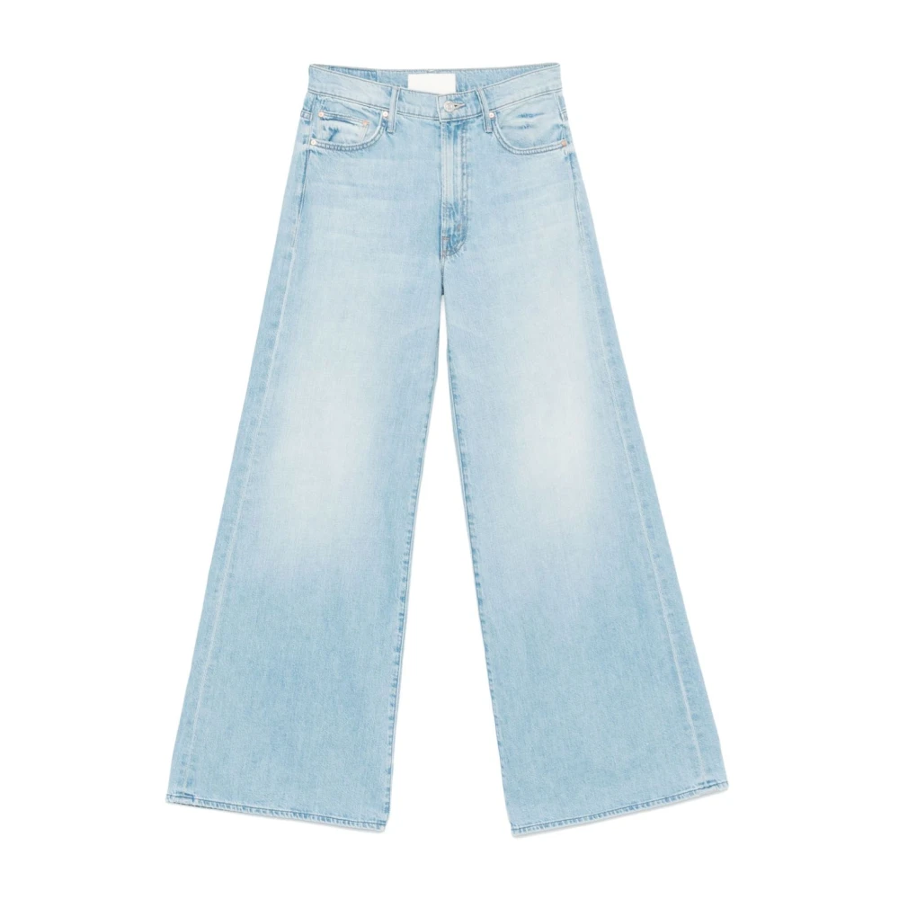 Mother Women's Blue Clear Stylish Jeans - Wide Jeans - W30 - Jeans