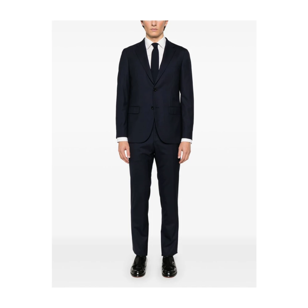 Boglioli Zwarte Jurk voor Mannen Blue Heren