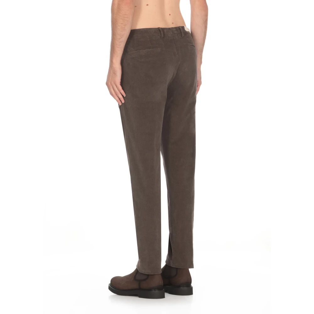 Briglia Bruine Corduroy Broek met Zakken Brown Heren