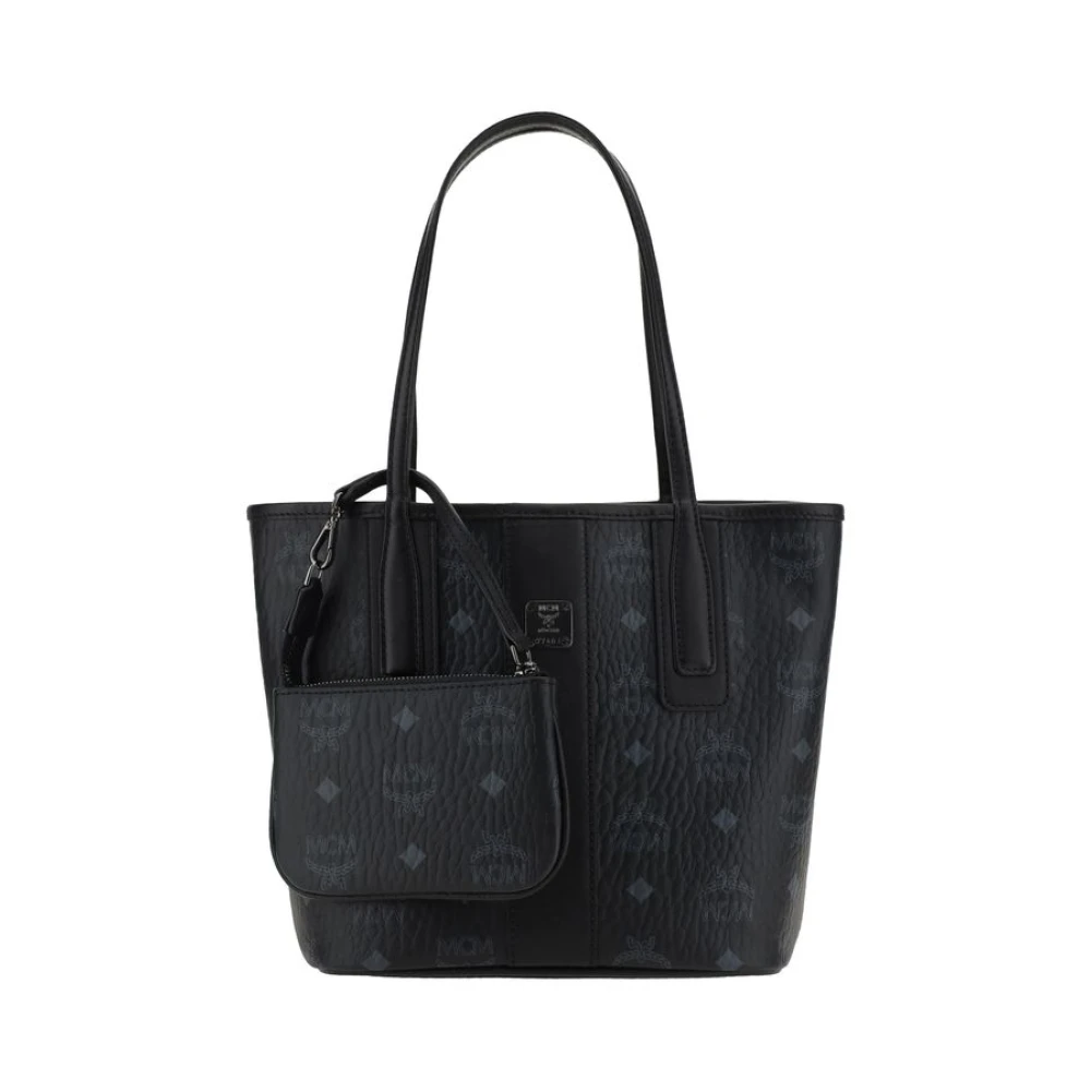MCM Iconische Liz Handtas met Mini Tas Black Dames