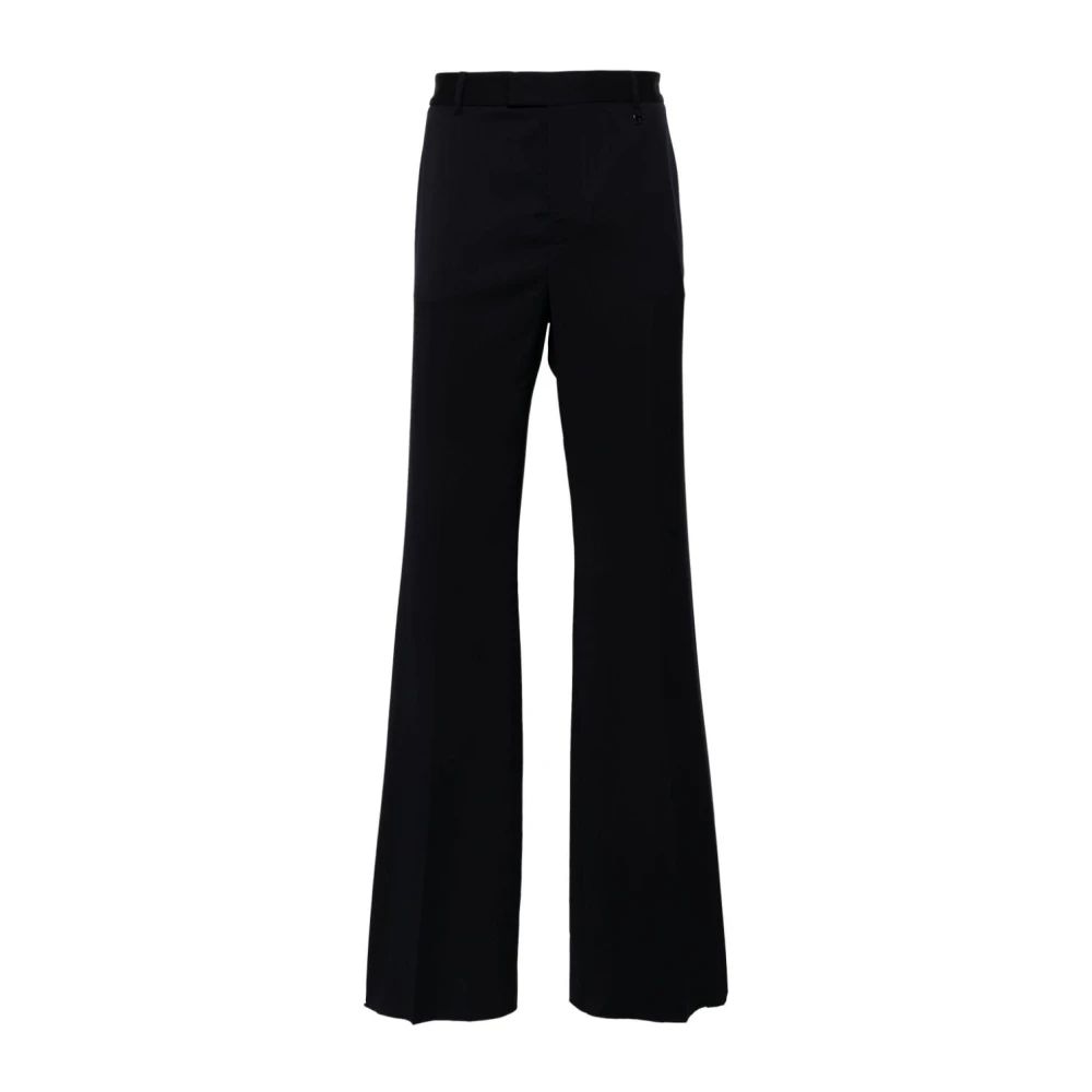 Vivienne Westwood Blauwe Wol Wijde Broek Blue Heren