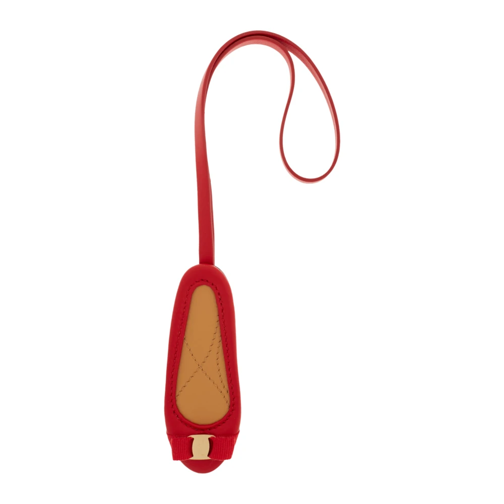Ferragamo Donna Rosso Charm Varina